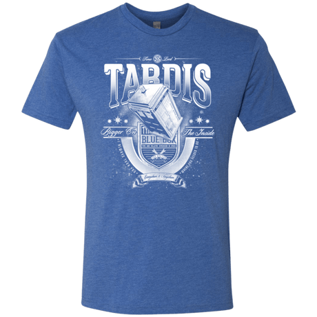 T-Shirts Vintage Royal / Small Tardis Men's Triblend T-Shirt