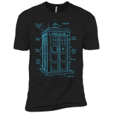 Tardis Plan Boys Premium T-Shirt