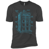 Tardis Plan Boys Premium T-Shirt