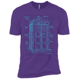 Tardis Plan Boys Premium T-Shirt