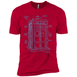Tardis Plan Boys Premium T-Shirt
