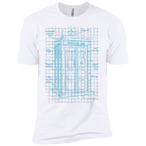 Tardis Plan Boys Premium T-Shirt