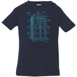 T-Shirts Navy / 6 Months Tardis Plan Infant Premium T-Shirt