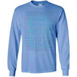 T-Shirts Carolina Blue / S Tardis Plan Men's Long Sleeve T-Shirt