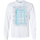 Tardis Plan Men's Long Sleeve T-Shirt