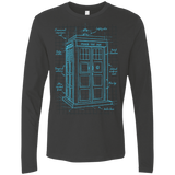 Tardis Plan Men's Premium Long Sleeve