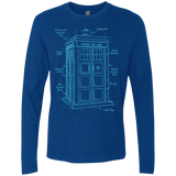 Tardis Plan Men's Premium Long Sleeve