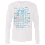 Tardis Plan Men's Premium Long Sleeve