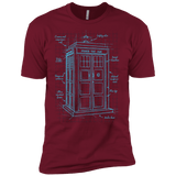 Tardis Plan Men's Premium T-Shirt