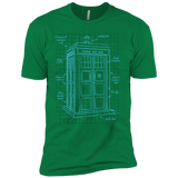 Tardis Plan Men's Premium T-Shirt