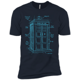 Tardis Plan Men's Premium T-Shirt