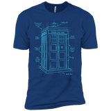 Tardis Plan Men's Premium T-Shirt
