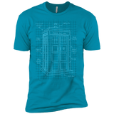 Tardis Plan Men's Premium T-Shirt