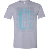 Tardis Plan Men's Semi-Fitted Softstyle