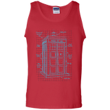 Tardis Plan Men's Tank Top