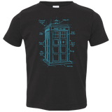 Tardis Plan Toddler Premium T-Shirt