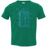 Tardis Plan Toddler Premium T-Shirt