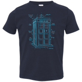 Tardis Plan Toddler Premium T-Shirt