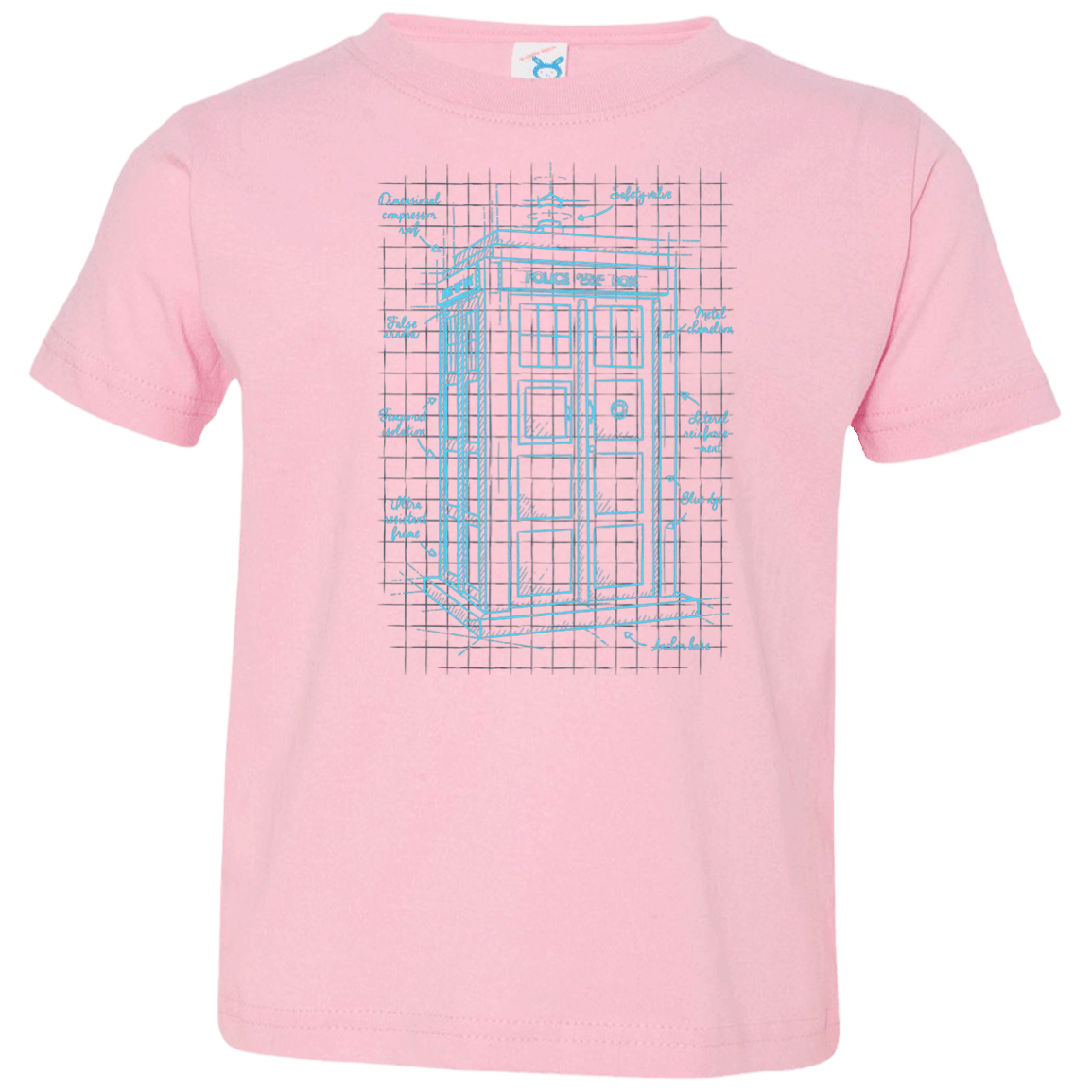 Tardis Plan Toddler Premium T-Shirt