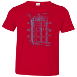 Tardis Plan Toddler Premium T-Shirt