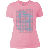 T-Shirts Light Pink / X-Small Tardis Plan Women's Premium T-Shirt