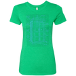 T-Shirts Envy / S Tardis Plan Women's Triblend T-Shirt