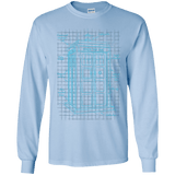 Tardis Plan Youth Long Sleeve T-Shirt