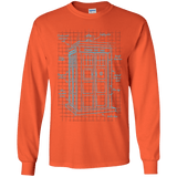 Tardis Plan Youth Long Sleeve T-Shirt