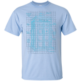 T-Shirts Light Blue / YXS Tardis Plan Youth T-Shirt