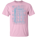 T-Shirts Light Pink / YXS Tardis Plan Youth T-Shirt