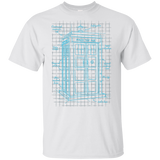 T-Shirts White / YXS Tardis Plan Youth T-Shirt