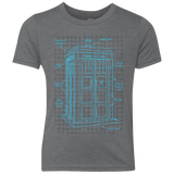 Tardis Plan Youth Triblend T-Shirt