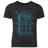 Tardis Plan Youth Triblend T-Shirt