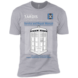 T-Shirts Heather Grey / YXS TARDIS SERVICE AND REPAIR MANUAL Boys Premium T-Shirt