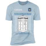 T-Shirts Light Blue / YXS TARDIS SERVICE AND REPAIR MANUAL Boys Premium T-Shirt