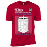 T-Shirts Red / YXS TARDIS SERVICE AND REPAIR MANUAL Boys Premium T-Shirt