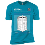 T-Shirts Turquoise / YXS TARDIS SERVICE AND REPAIR MANUAL Boys Premium T-Shirt