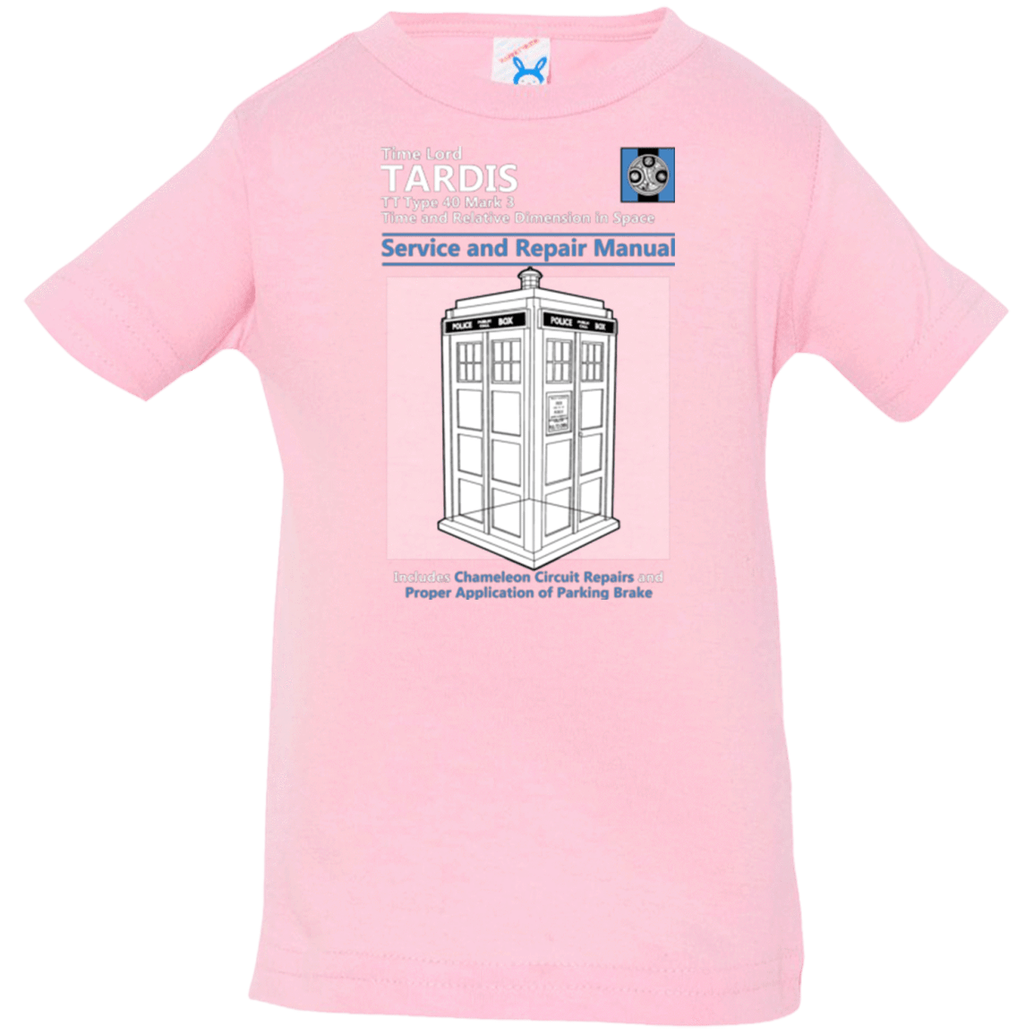 T-Shirts Pink / 6 Months TARDIS SERVICE AND REPAIR MANUAL Infant Premium T-Shirt