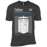 T-Shirts Heavy Metal / X-Small TARDIS SERVICE AND REPAIR MANUAL Men's Premium T-Shirt