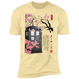 T-Shirts Banana Cream / S Tardis Sumi-e Men's Premium T-Shirt