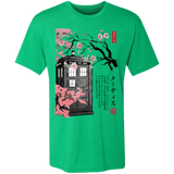 T-Shirts Envy / S Tardis Sumi-e Men's Triblend T-Shirt