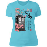 T-Shirts Cancun / S Tardis Sumi-e Women's Premium T-Shirt