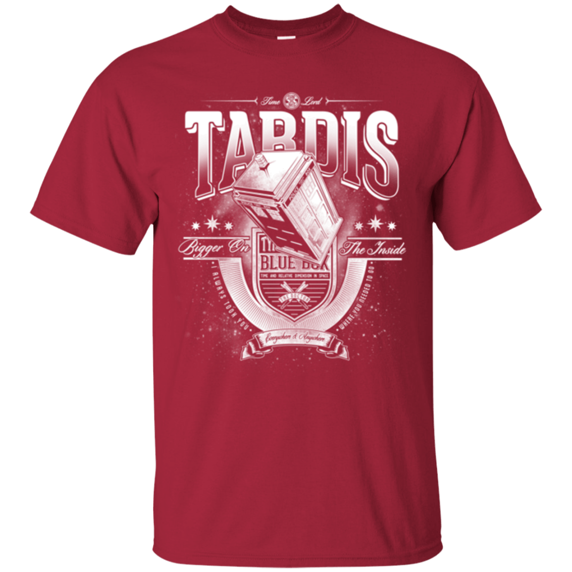 T-Shirts Cardinal / Small Tardis T-Shirt