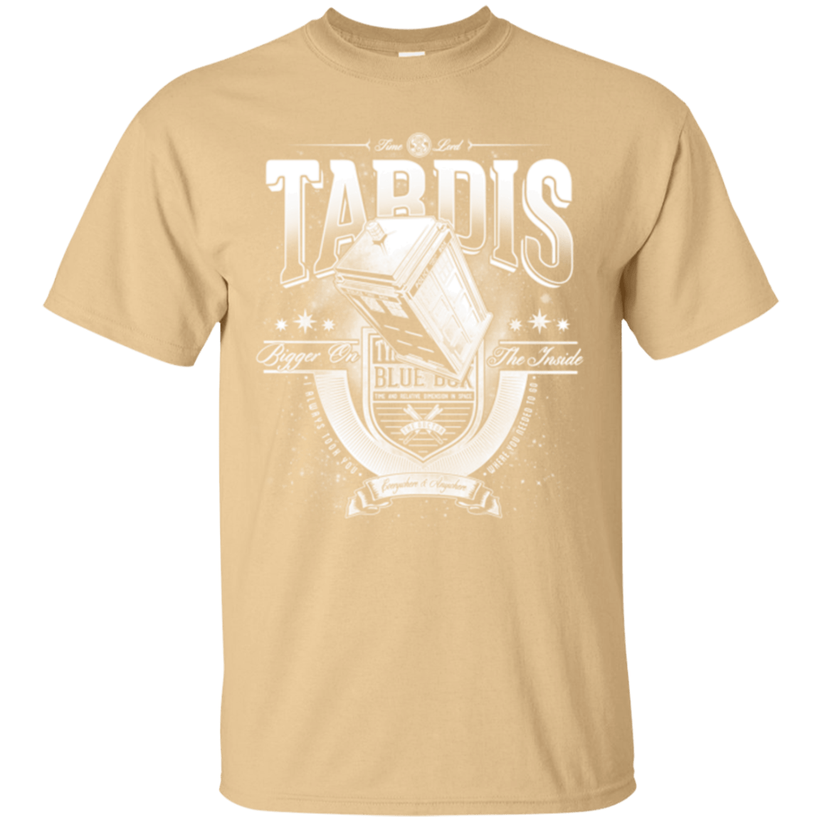 T-Shirts Vegas Gold / Small Tardis T-Shirt