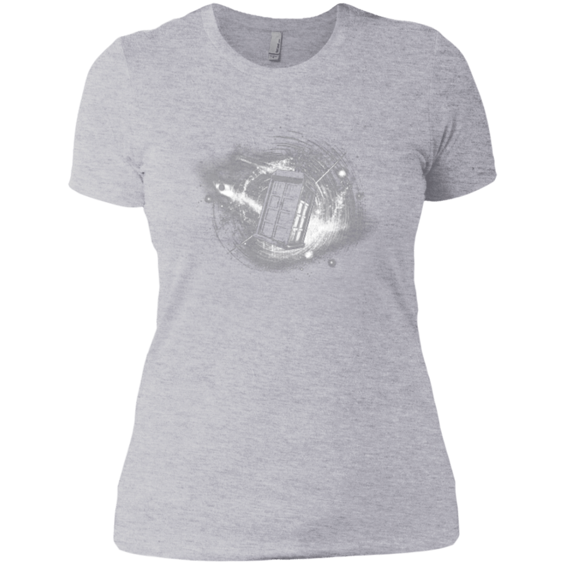 T-Shirts Heather Grey / X-Small Tardis Women's Premium T-Shirt