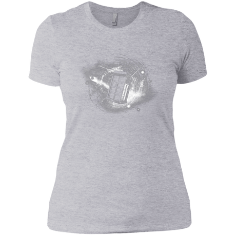 T-Shirts Heather Grey / X-Small Tardis Women's Premium T-Shirt