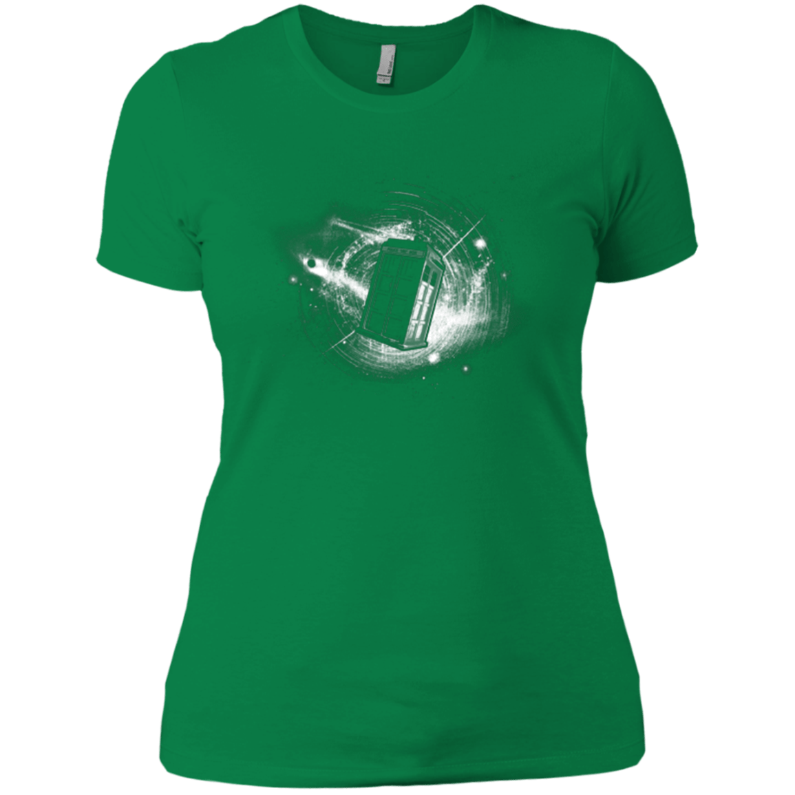 T-Shirts Kelly Green / X-Small Tardis Women's Premium T-Shirt