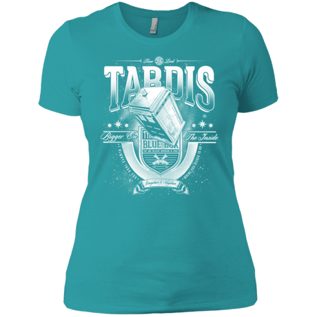 T-Shirts Tahiti Blue / X-Small Tardis Women's Premium T-Shirt