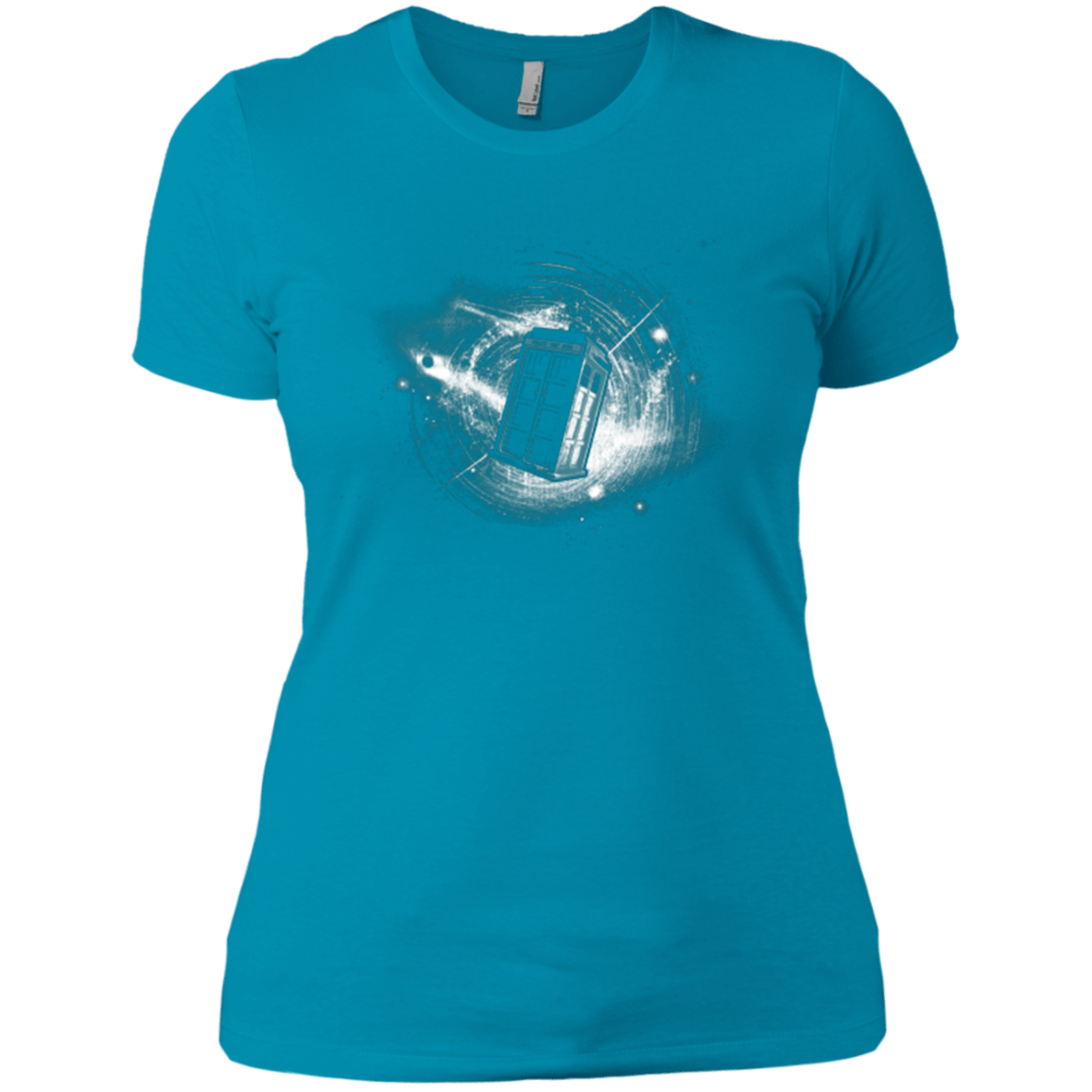 T-Shirts Turquoise / X-Small Tardis Women's Premium T-Shirt