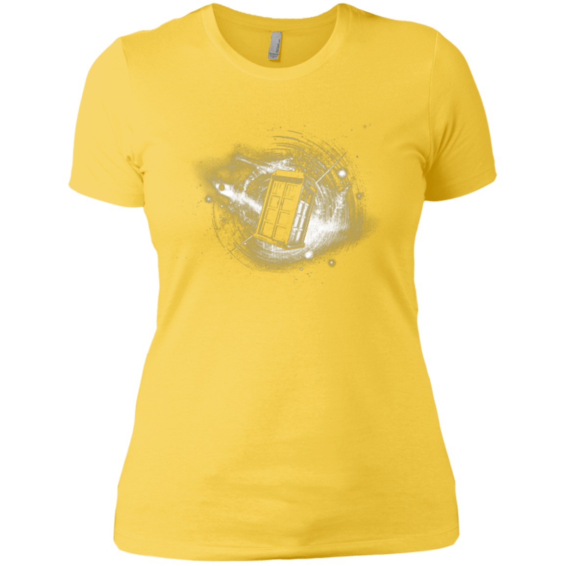T-Shirts Vibrant Yellow / X-Small Tardis Women's Premium T-Shirt